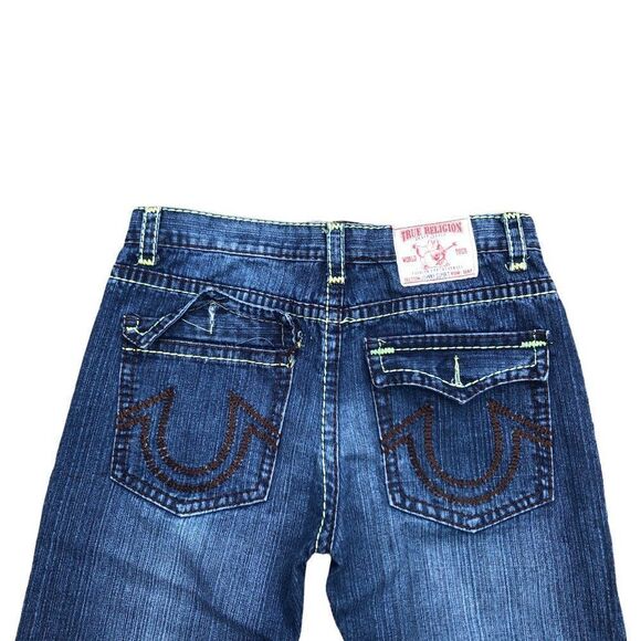 True Religion Jeans Size 36 JOHNNY SUPER T Blue - Picture 5 of 12